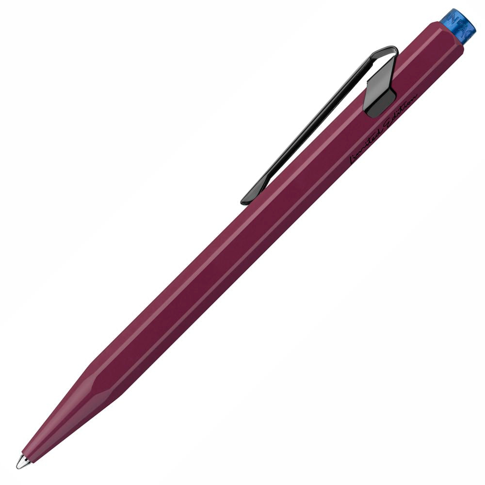 Caneta Esferográfica Caran d'Ache 849 Claim Your Style Burgundy Edição Limitada